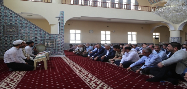 Silopi`de 15 Temmuz Şehitleri İçin Mevlit Okutuldu