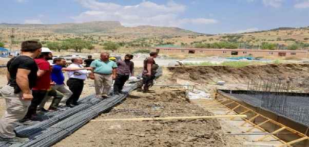 Şırnak Valisi Mehmet Aktaş, Devam Eden Yatırımları Yerinde İnceledi