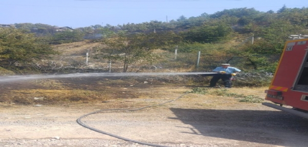 Uludere İtfaiyesinden Yangınlara Anında Müdahale