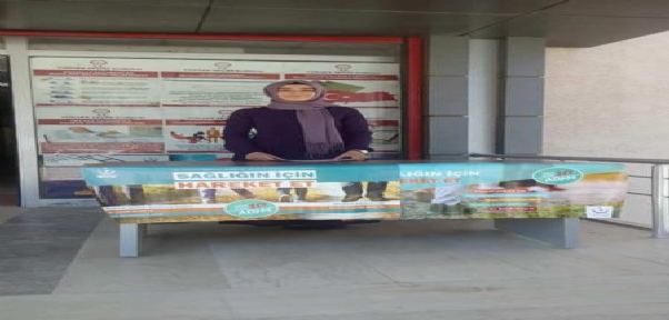 Cizre`de 1 Nolu Sağlık Ocağı Önünde Obezite Standı Kuruldu
