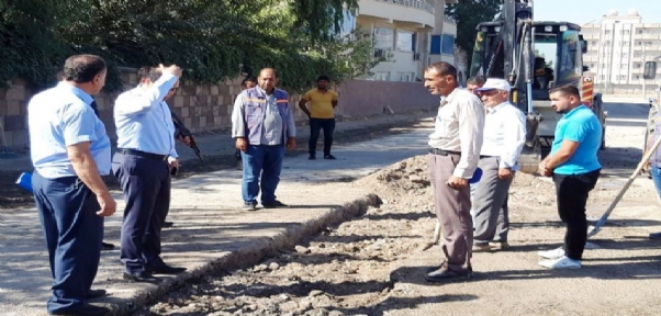 Başkan Vekili Işıktaş Parke Taşı Döşeme Çalışmaları Denetledi
