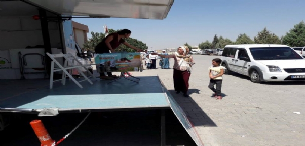 Silopi`de Obezite Standı Kuruldu