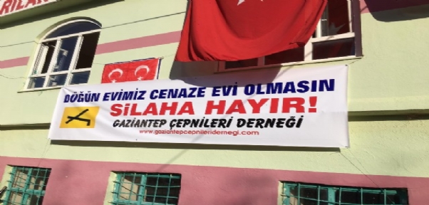 Gaziantep`te Düğünlerde Silah Kullanılmaması İçin Kampanya Başlatıldı