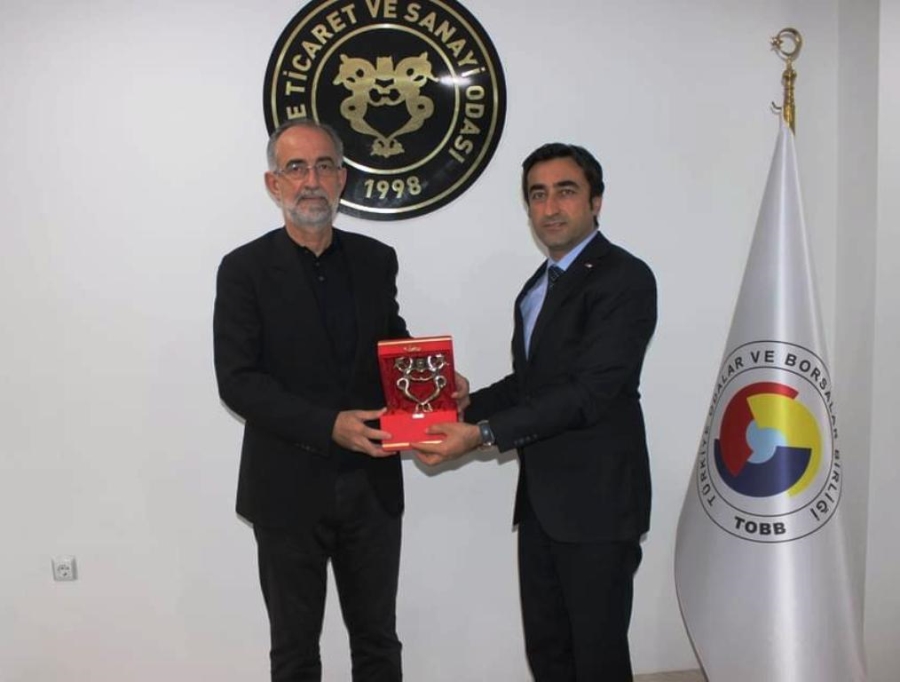 Halk Bankası Yönetim Kurulu Başkanı Özdil,Cizre TSO Başkanı Sevinç ile görüştü