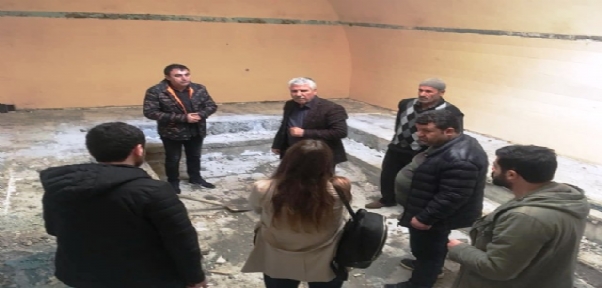 Çermik`te Tarihi Hamamlarda Restorasyon Başladı