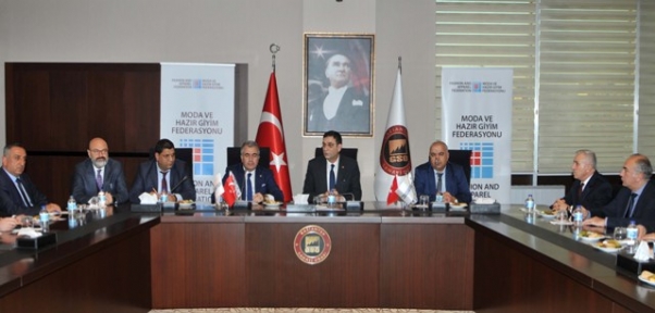 Moda Ve Hazır Giyim Federasyonu`nun Yönetim Kurulu Toplantısı Gso`da Yapıldı