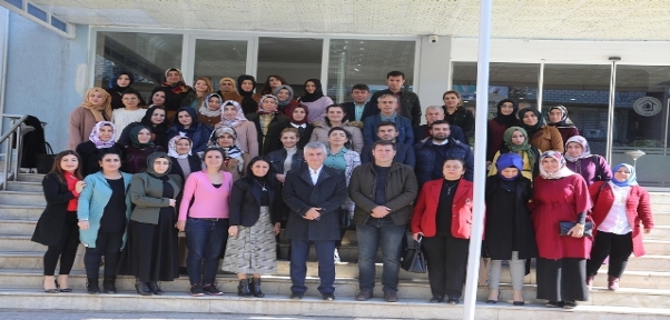 Cizre Kaymakamı ve Belediye Başkanı Arıcan, Usta Öğreticilerle bir araya geldi