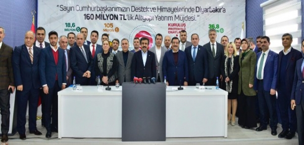 Diyarbakır`a 160 Milyon Liralık Dev Yatırım