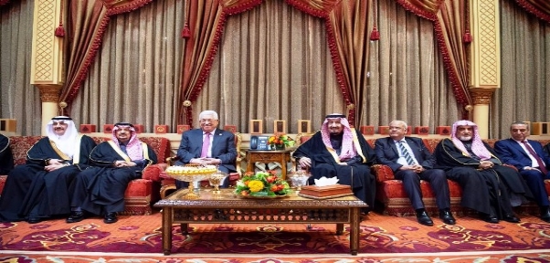 Filistin Devlet Başkanı Abbas, Kral Selman ile görüştü