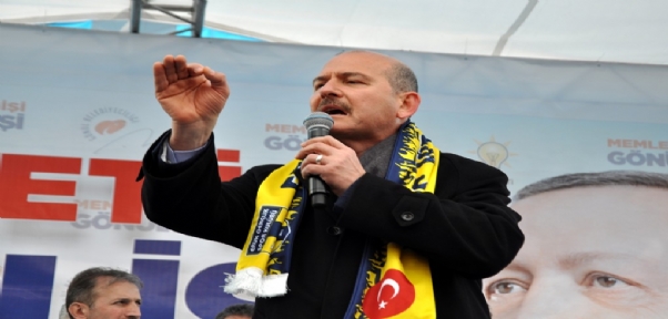 Bakan Soylu Siirt`in Eruh İlçesinde Halka Seslendi