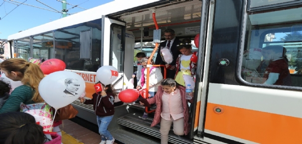 Miniklerin Tramvay Hayali Gerçek Oldu