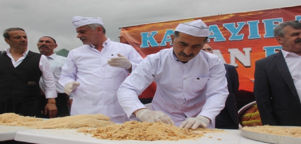 Kadayıfın İlk Yapıldığı Köyde "En Tatlı Festival"