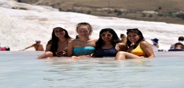 Pamukkale`de Tüm Zamanların Rekoru Kırıldı