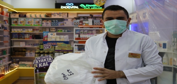 Diyarbakır`a Ücretsiz Dağıtılacak Maskeler Geldi