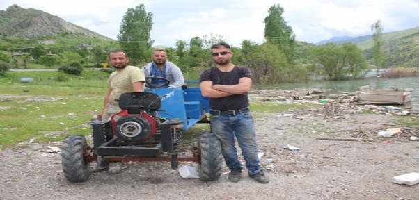 Kendi İmkanlarıyla Patpat Aracı Üretip Satıyor