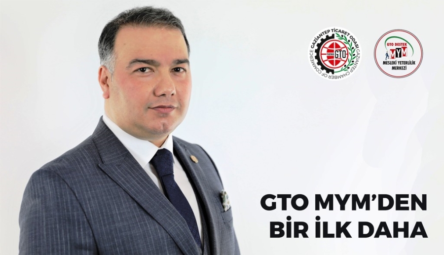 GTO Mesleki Yeterlilik Merkezi'nden bir ilk daha