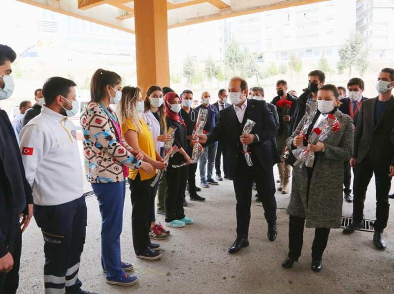 Vali Ali Hamza Pehlivan, 14 Mart Tıp Bayramı Vesilesiyle Sağlık Çalışanlarıyla Bir Araya Geldi