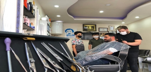 Mardinli ödüllü kuaföründen anlamlı proje