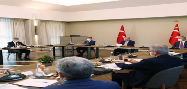Cumhurbaşkanı Erdoğan Bitlis`te, Bölge Valileri İle Toplantı Yaptı