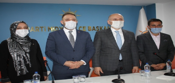 Ulaştırma Ve Altyapı Bakanı Karaismailoğlu Mardin`de