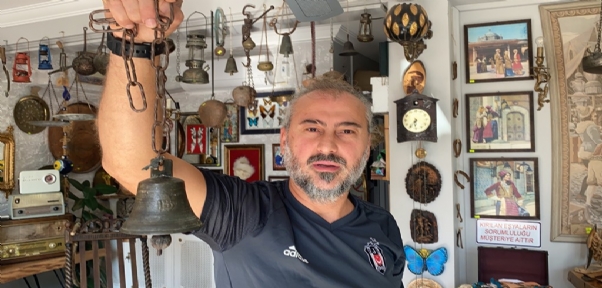 Bursa`da 2 bin yıllık olduğu düşünülen çan hurdacıdan çıktı, müzeye teslim edildi