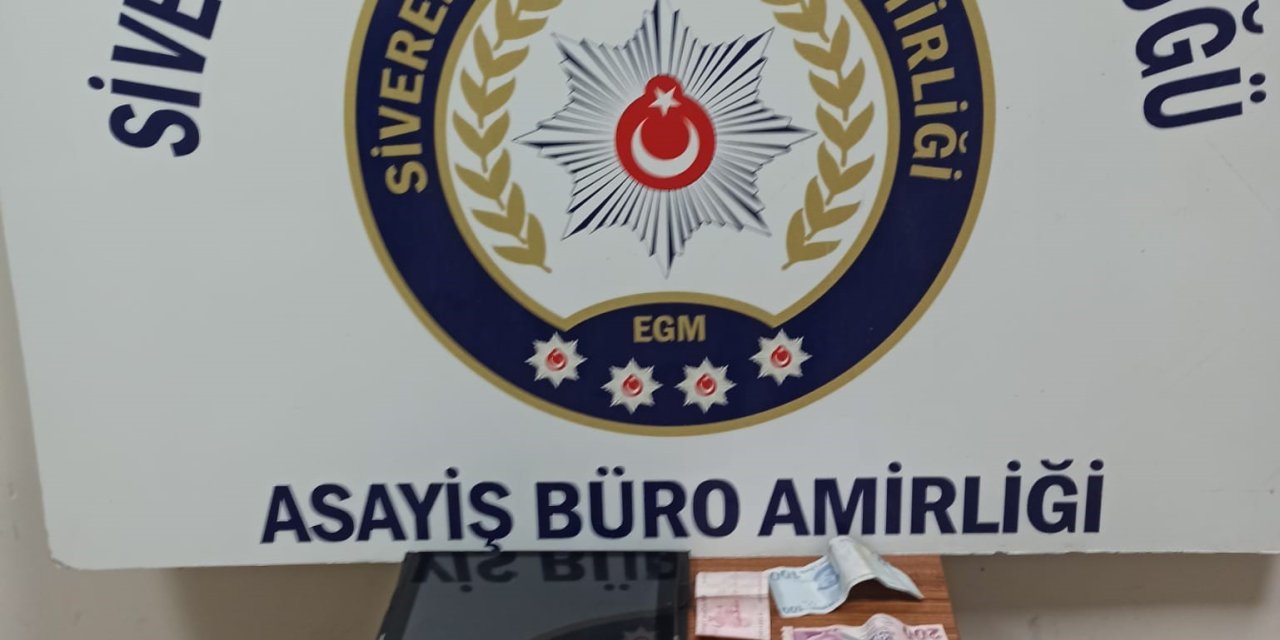 Aranan zanlı kovalamaca sonucu yakalandı