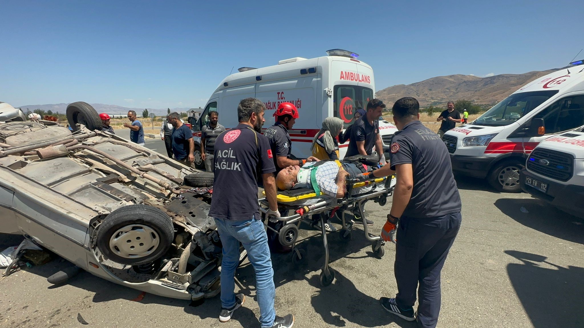 Feci kaza: 1 ölü, 2’si ağır 4 yaralı