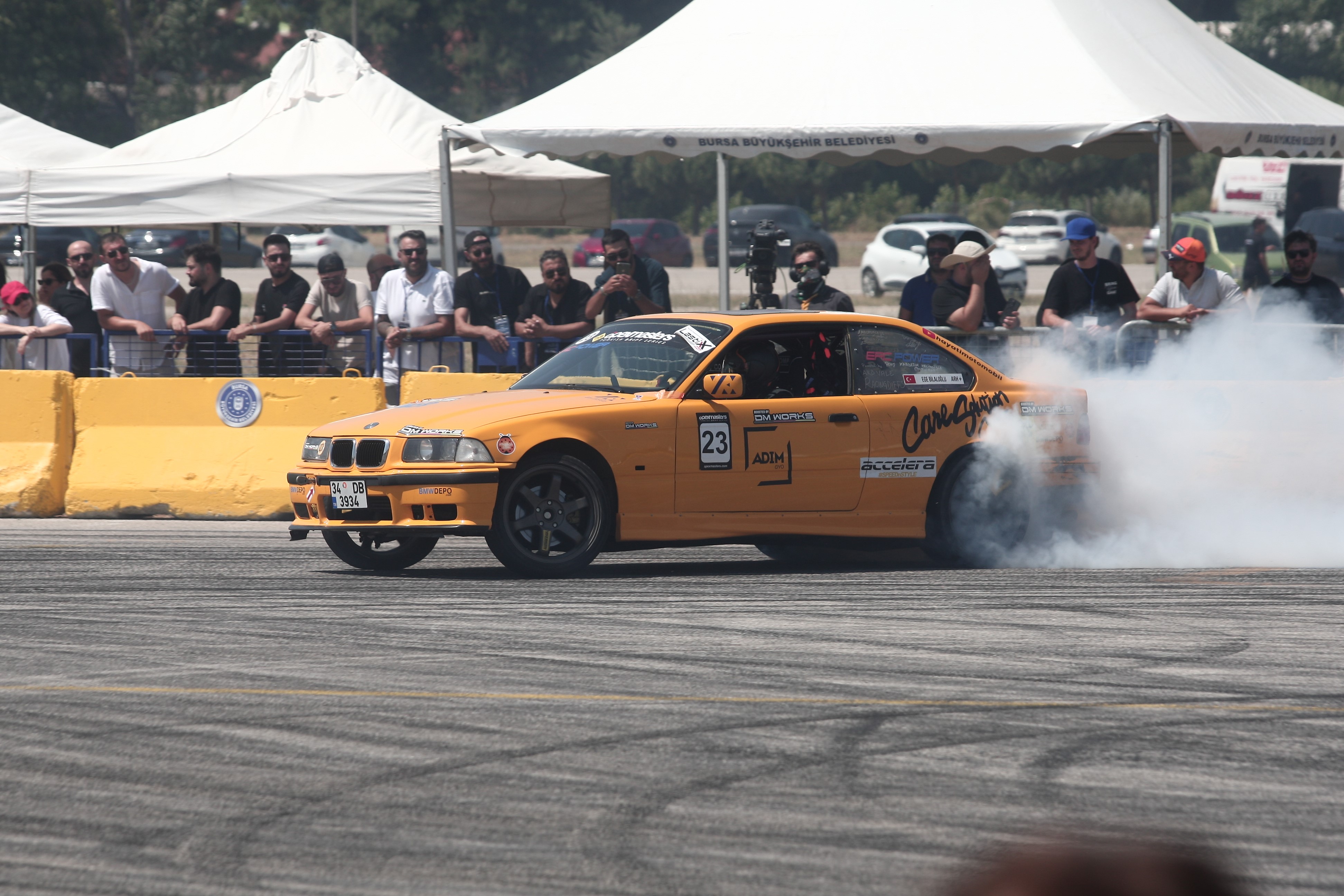Türkiye’nin en iyi drift sürücüleri yarıştı