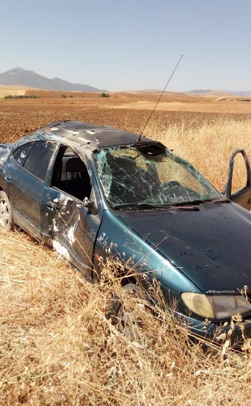 Trafik kazası: 1 ölü, 4 yaralı