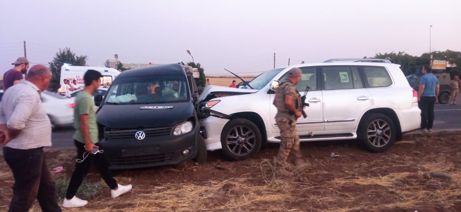 İdil'de trafik kazası: 6 yaralı