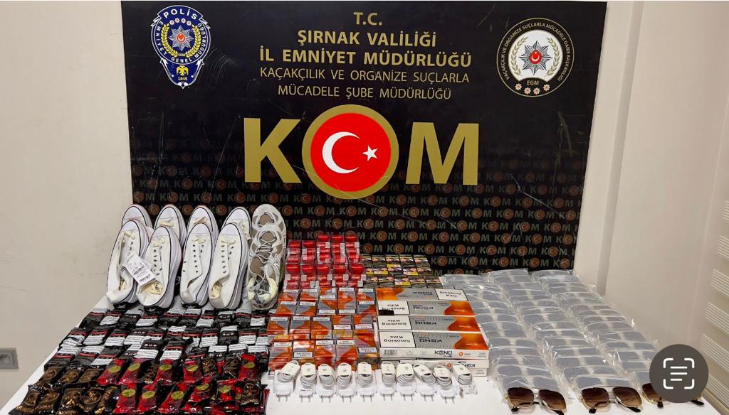 Şırnak'ta asayiş ve kaçakçılık operasyonu: 50 gözaltı