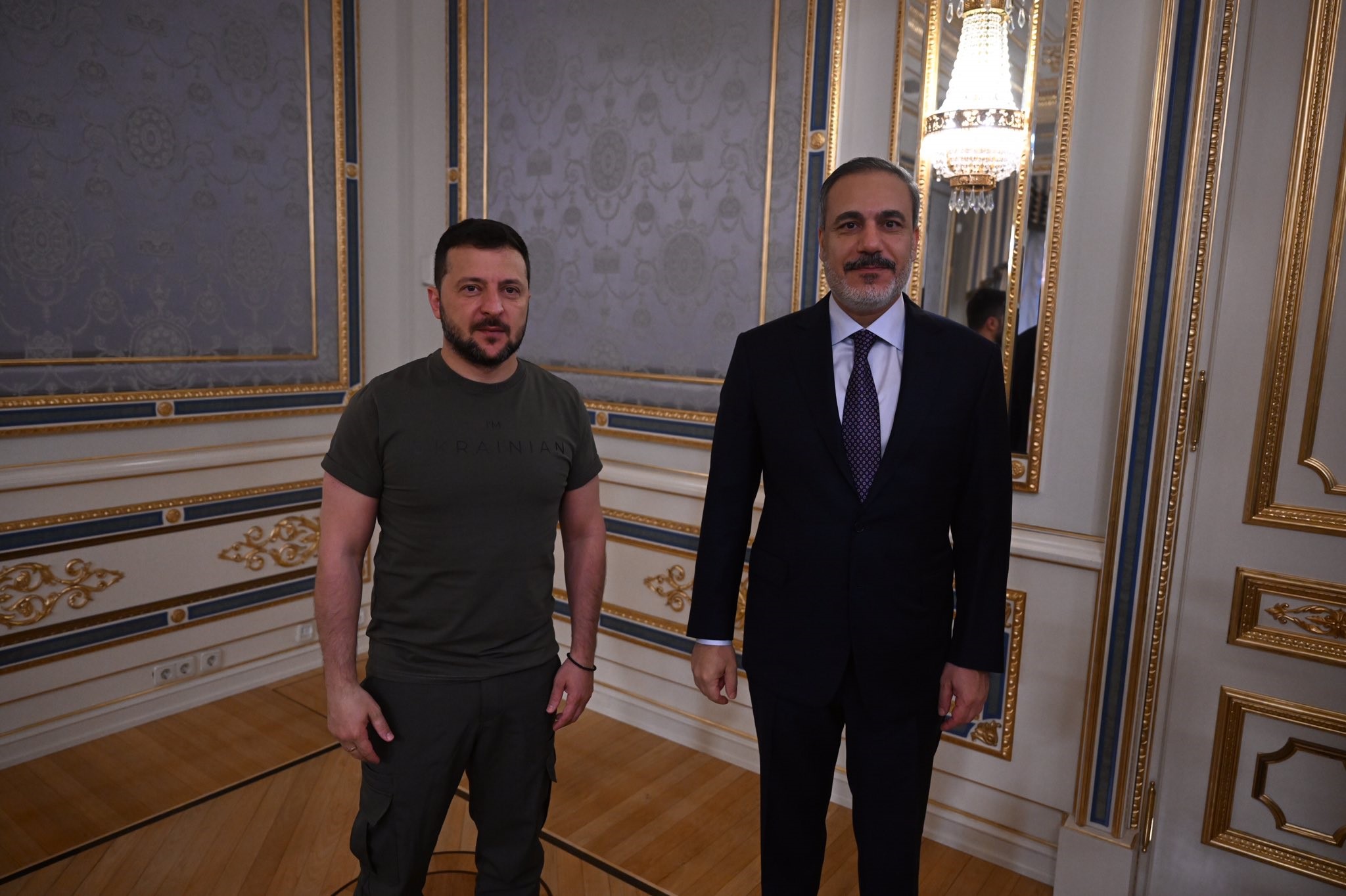 Bakan Fidan, Ukrayna Devlet Başkanı Zelenskiy ile görüştü