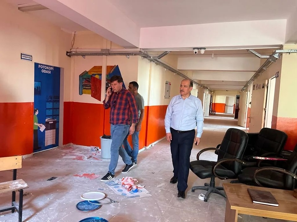 Yeni İl Milli Eğitim Müdürü Aydın, Cizre'de incelemelerde bulundu