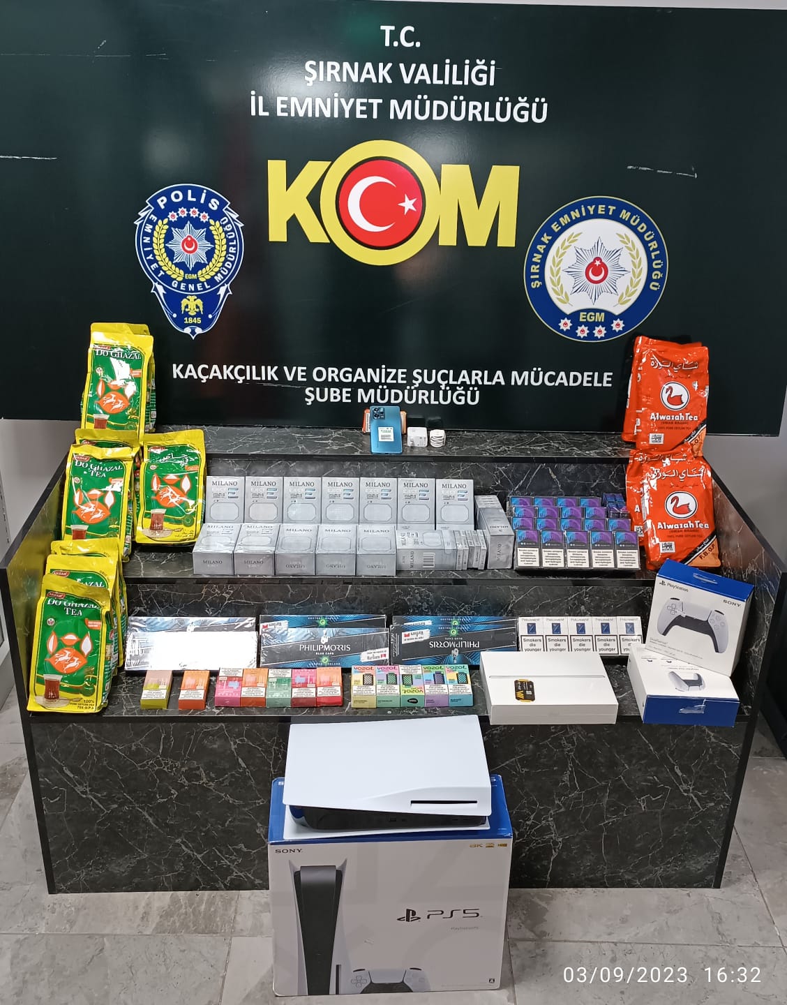 ŞIRNAK’TA KAÇAKÇILIK VE ASAYİŞ OPERASYONU: 51 GÖZ ALTI