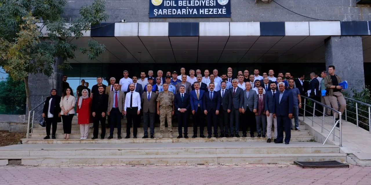 Şırnak Valisi Atay'dan İdil Belediyesine ziyaret