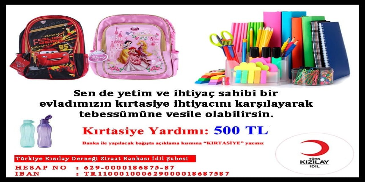 Şırnak İdil'de Yetim ve Öksüz Çocuklar için Kampanya başlatıldı
