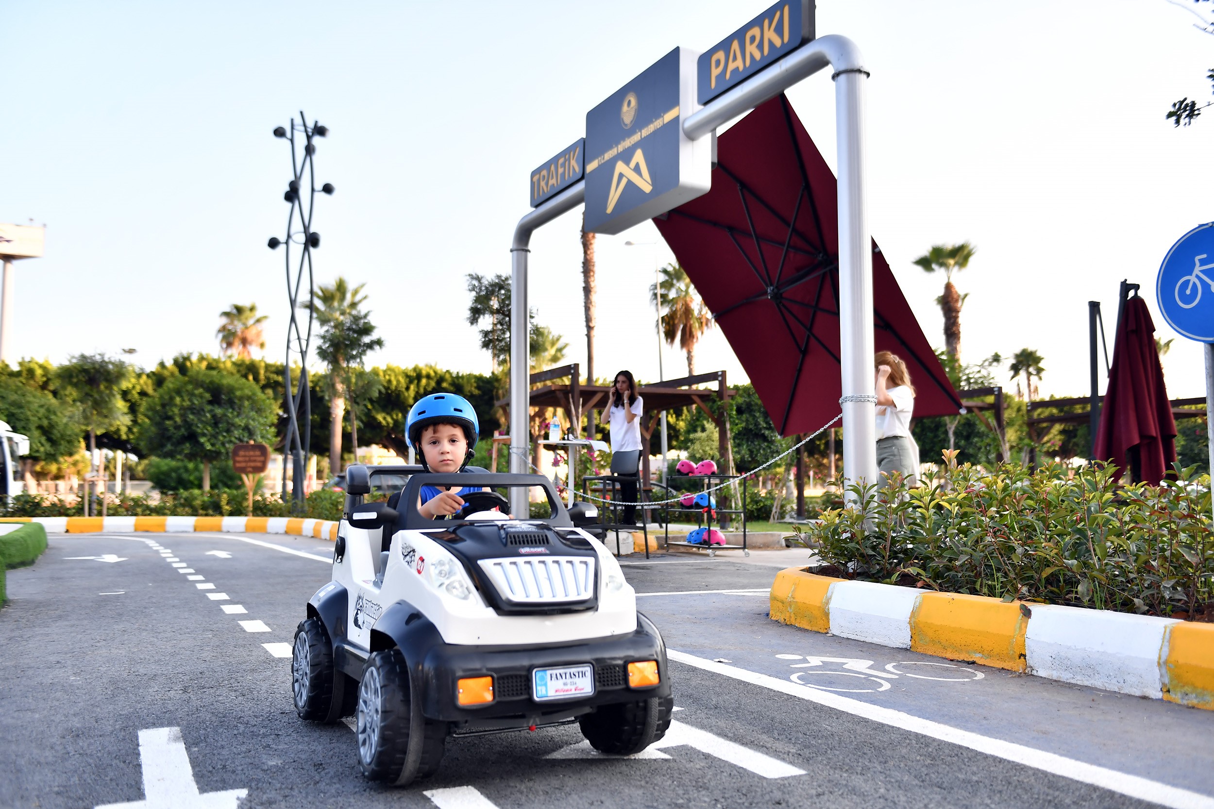 'Trafik Park' Mersinlilerin yeni gözdesi oldu