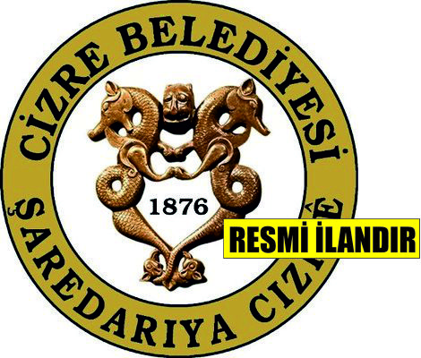 CİZRE BELEDİYESİ DÜZELTME İLANI
