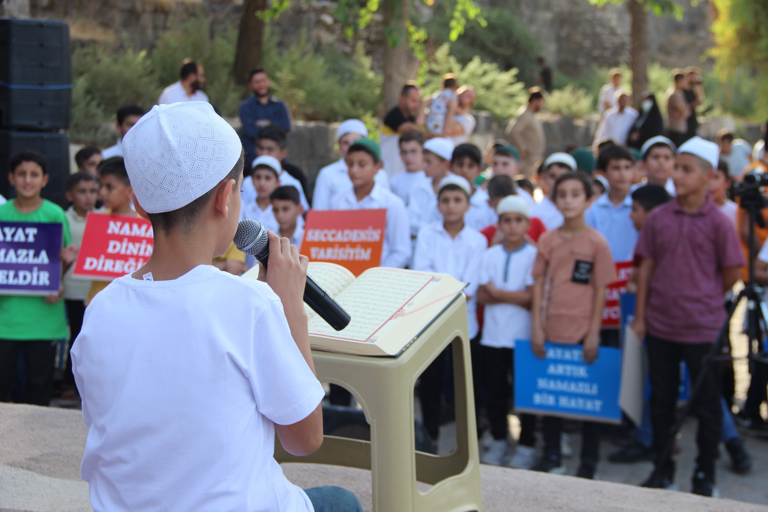 Cizreli Çocukların Namaz Etkinliği Coşkusu