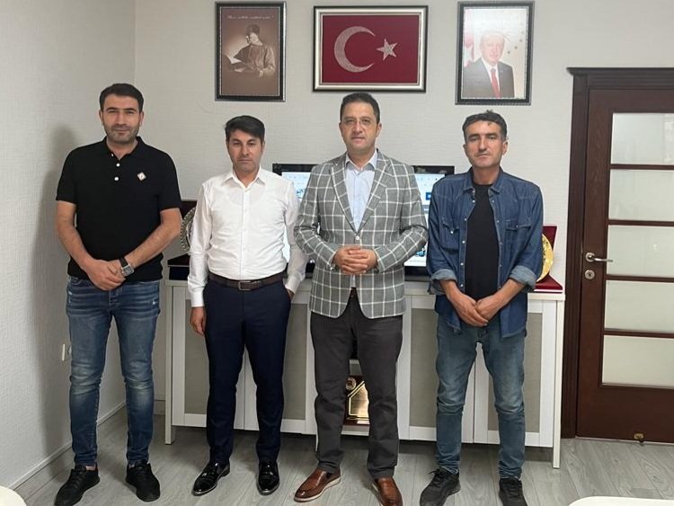 Cemiyet Başkanı Mir’den BİK Şube Müdürü Başeğmez’e ziyaret