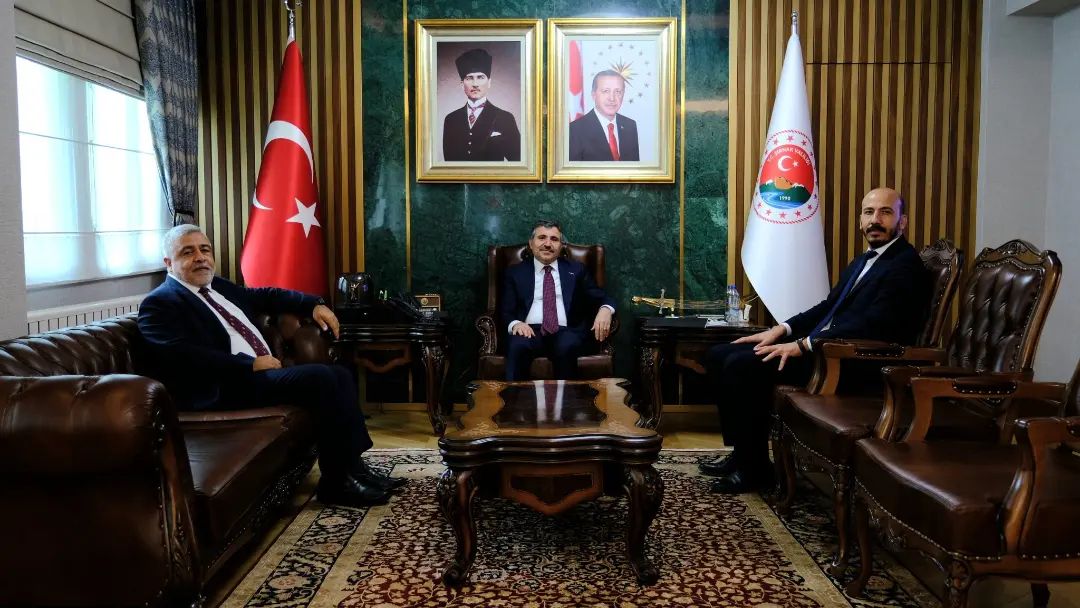 Şırnak Valisi Atay, DEDAŞ Genel Müdürünü Ağırladı