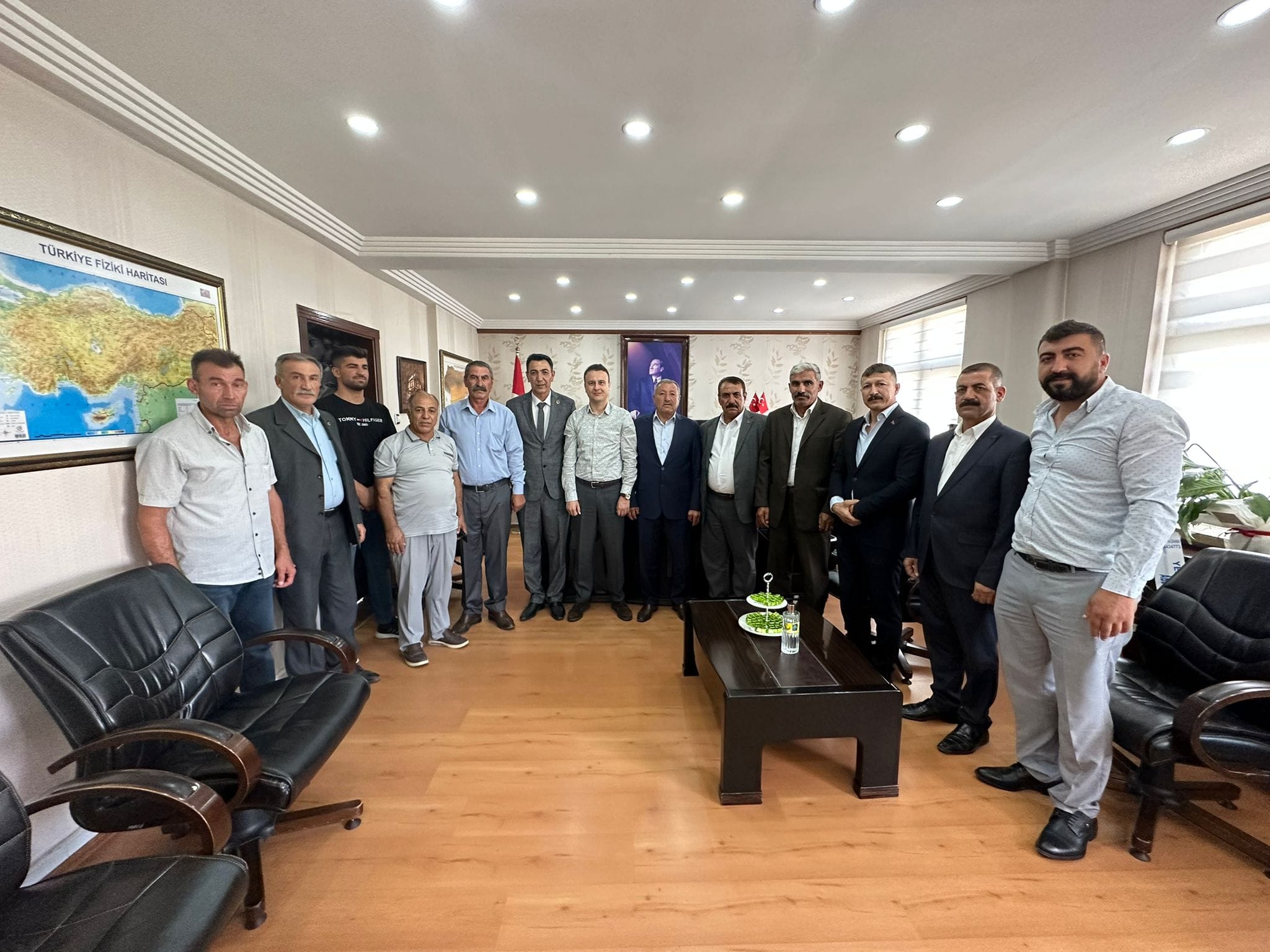MHP İdil İlçe Başkanından Kaymakam Adıgüzel’e ziyaret