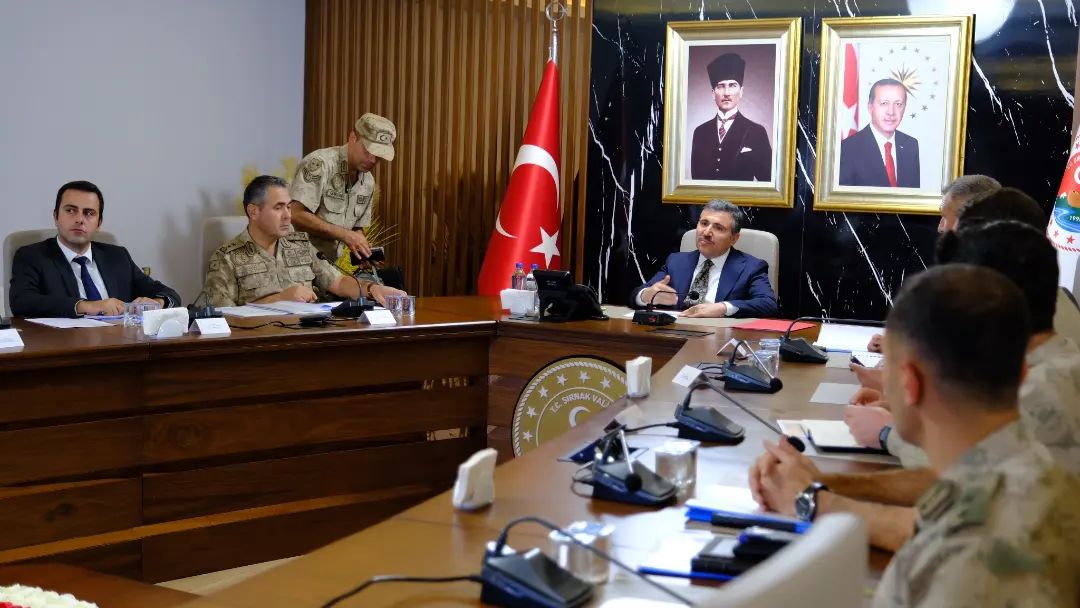 Şırnak'ta Gabar Üs Bölgeleri Değerlendirme Toplantısı