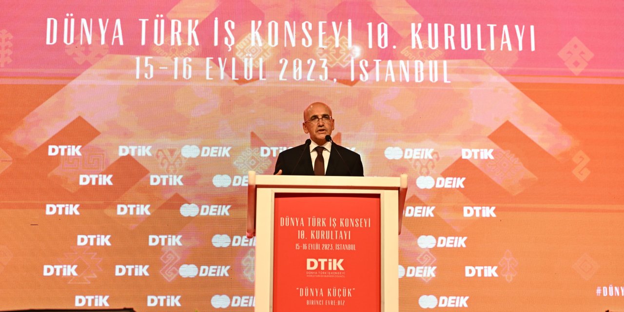 Bakan Şimşek: "Dezenflasyon ve fiyat istikrarını sağlamak öncelikli hedefimiz"