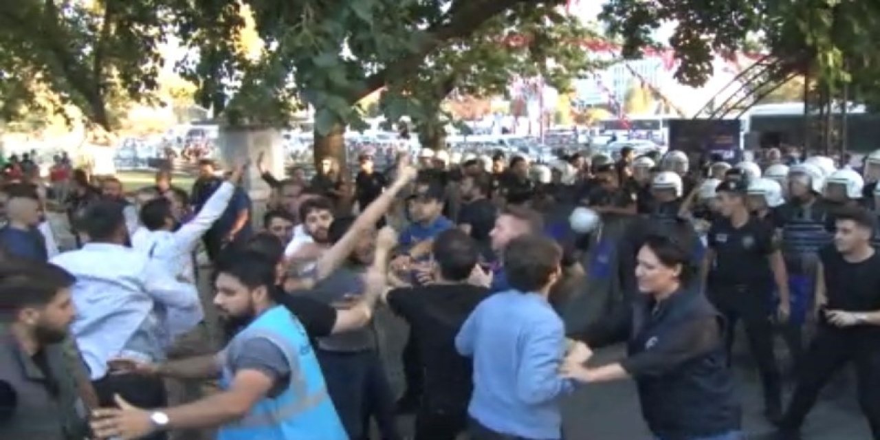 Irkçılığa karşı eylemde gerginlik