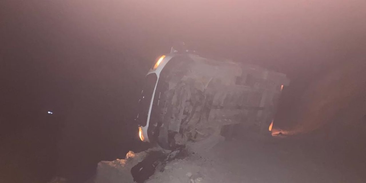 ŞIRNAK'TA TRAFİK KAZASI 1 ÖLÜ, 3 YARALI