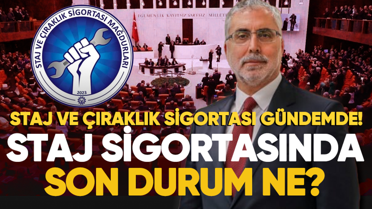 Staj mağdurlarına müjde