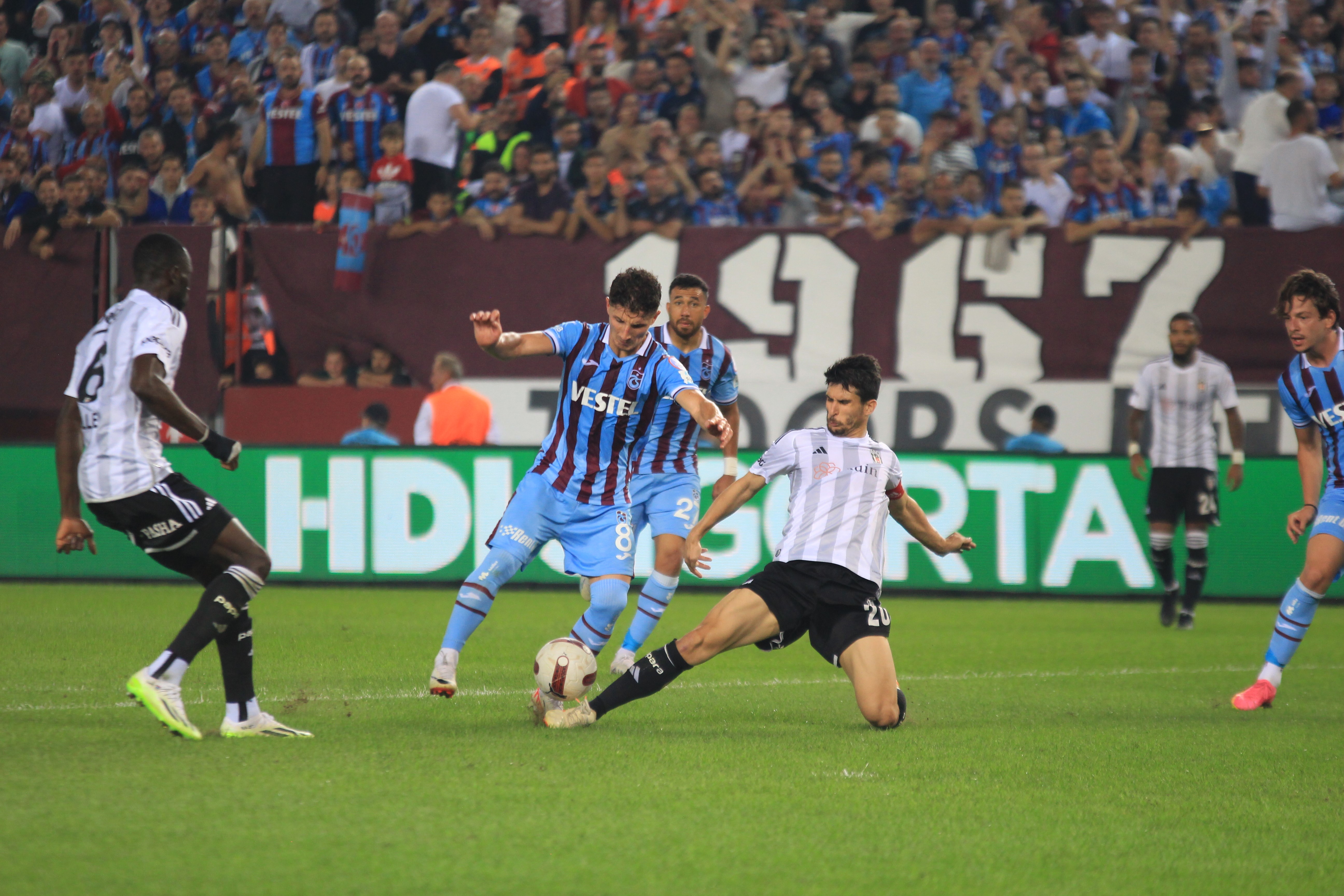 Trabzon Spor, Beşiktaş'a acımadı