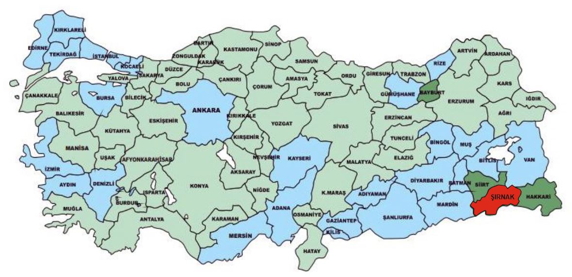 Türkiye'de suç oranı en düşük iller belli oldu! Şırnak kaçıncı sırada?
