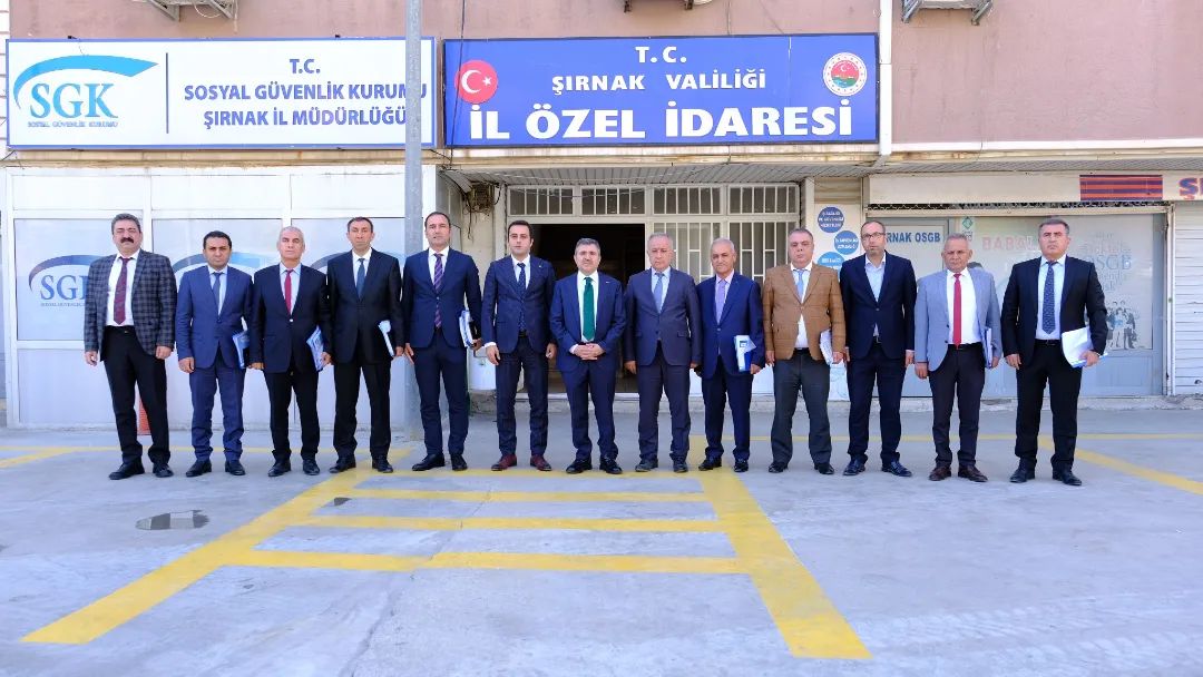 Şırnak Valisi Cevdet Atay’ın Kurum ziyaretleri